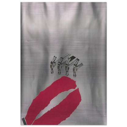 TOOL BOX 4 1966 - Jim Dine Brushed Aluminum Print - 70x100 cm / 28x40 inches | Jim Dine Aluminum Print | Jim Dine Prints