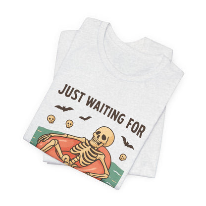 Spooky Summer Skeleton Wacht Gewoon Op Halloween
