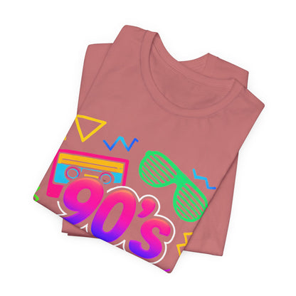 Ouderwetse jaren 90 muziek - arcade vibes Klassieke jaren 90 vintage. Jaren 1990 90s retro Ik hou van de jaren 90 T-shirt