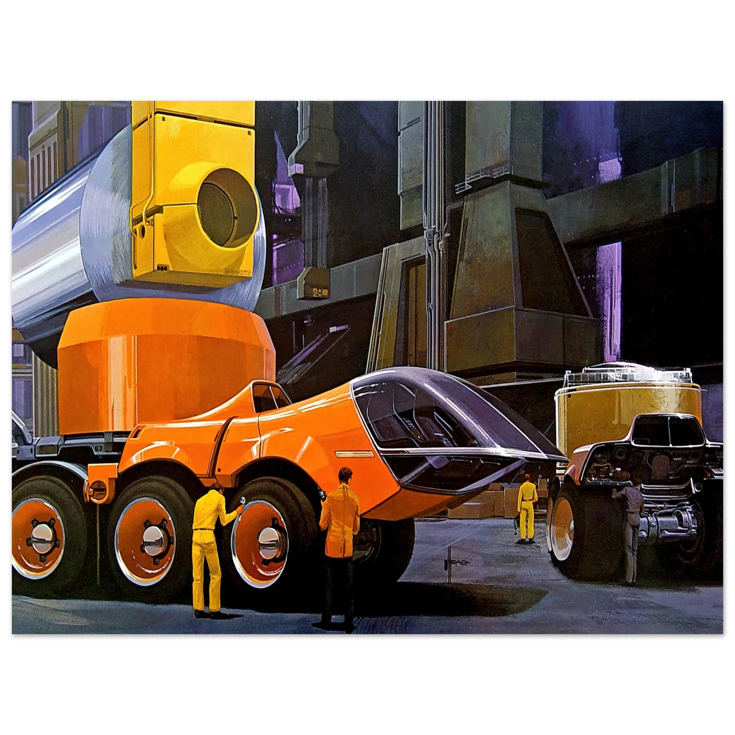 Syd Mead - Syd Mead  75x100 cm / 30x40inches Fine Art Poster