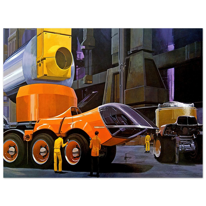 Syd Mead - Syd Mead  75x100 cm / 30x40inches Fine Art Poster