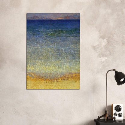 The Iles d'Or The Iles d'Hyeres, Var - Henri-Edmond Cross Brushed Aluminum Print - 70x100 cm / 28x40 inches | Henri-Edmond Cross Aluminum Print | Henri-Edmond Cross Prints