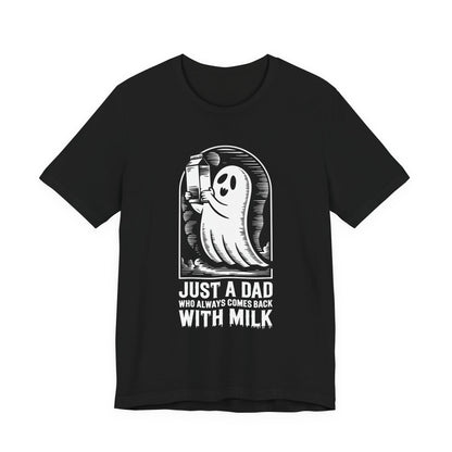 gewoon een papa die altijd melk mee terugnam halloween T-shirt - Unisex Jersey korte mouw T-shirt
