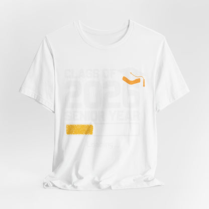 Klas van 2026 Laatstejaars T-shirt, Afstudeershirt, Unisex Afstudeergeschenk, Middelbare School Leerlingen Kleding, College Gebonden T-shirt