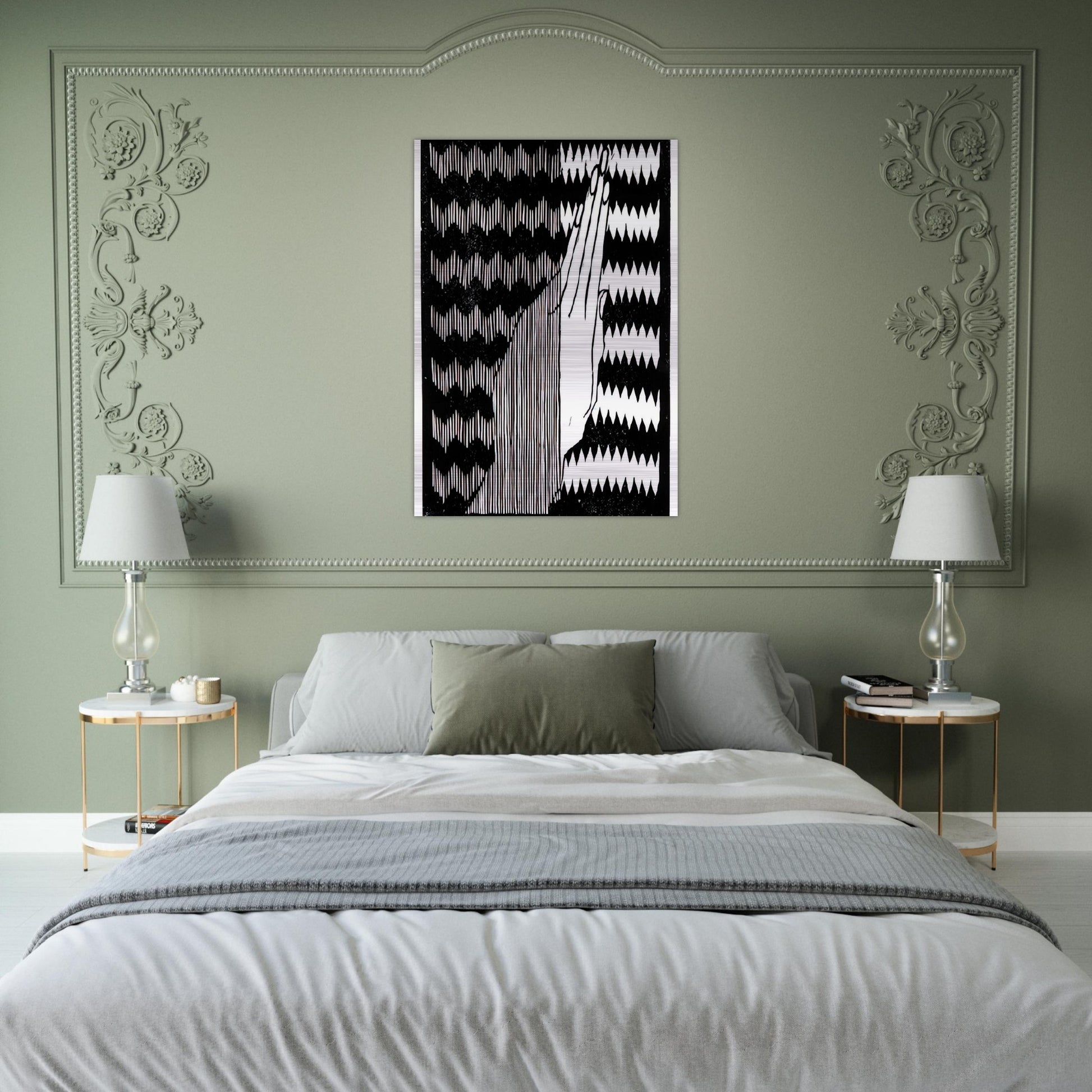 ESCHER (6) - MC Escher Brushed Aluminum Print - 70x100 cm / 28x40 inches | MC Escher Aluminum Print | MC Escher Prints