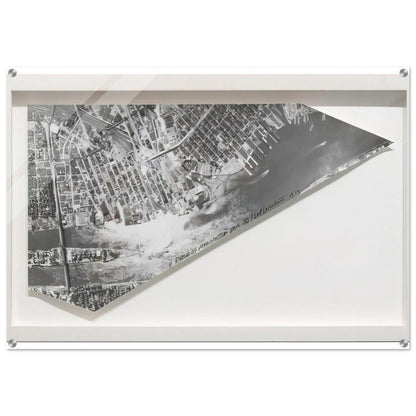 A Piece of Manhattan - Sol LeWitt Acrylic Print - 70x100 cm / 28x40″ inches