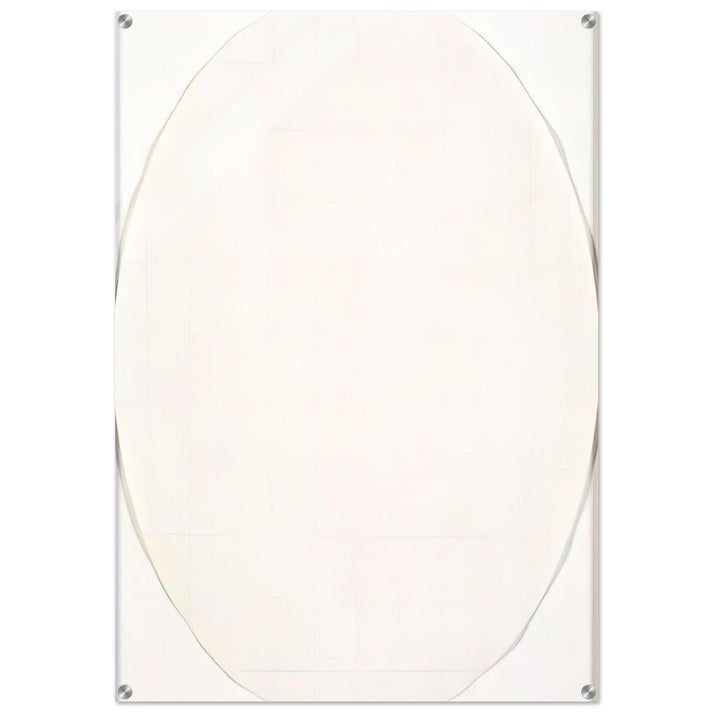 Koh-I-Noor 7H #1 - Robert Ryman Acrylic Print - 70x100 cm / 28x40″ inches