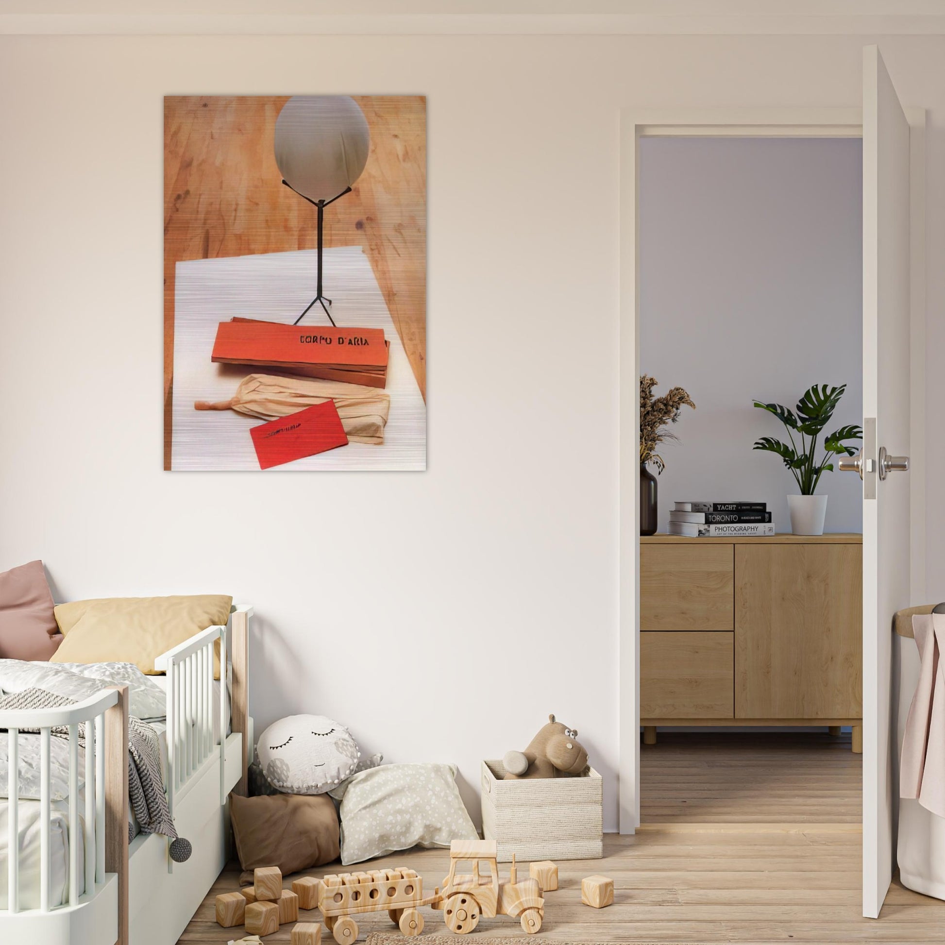 Body of Air - Piero Manzoni Brushed Aluminum Print - 70x100 cm / 28x40 inches | Piero Manzoni Aluminum Print | Piero Manzoni Prints