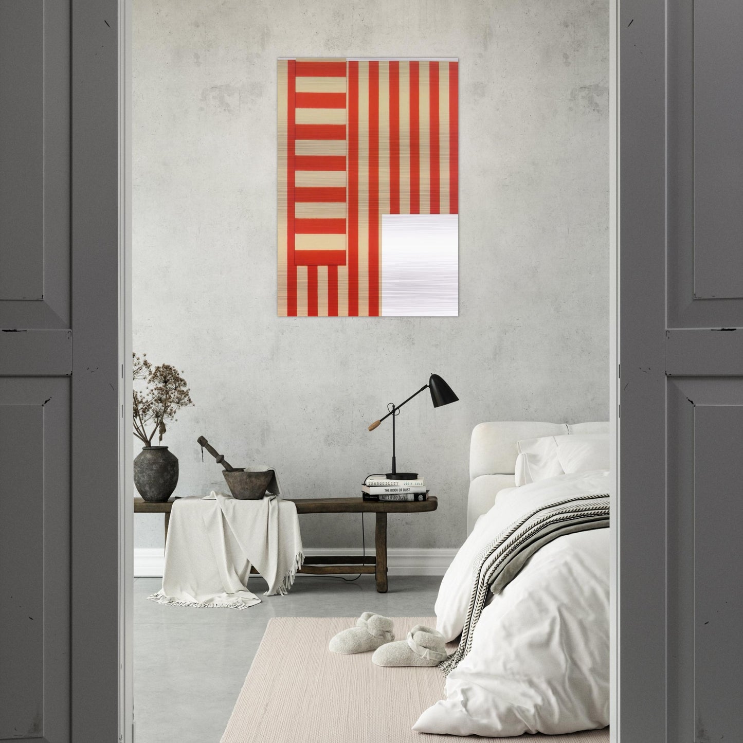 No. 1 - 1973 - Jeremy Moon Brushed Aluminum Print - 70x100 cm / 28x40 inches | Jeremy Moon Aluminum Print | Jeremy Moon Prints