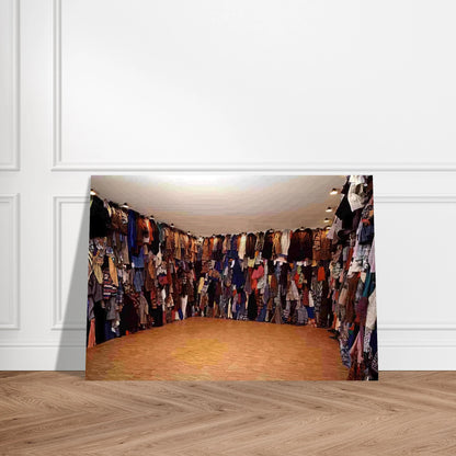 RESERVE 1990 - Christian Boltanski Brushed Aluminum Print - 70x100 cm / 28x40 inches | Christian Boltanski Aluminum Print | Christian Boltanski Prints