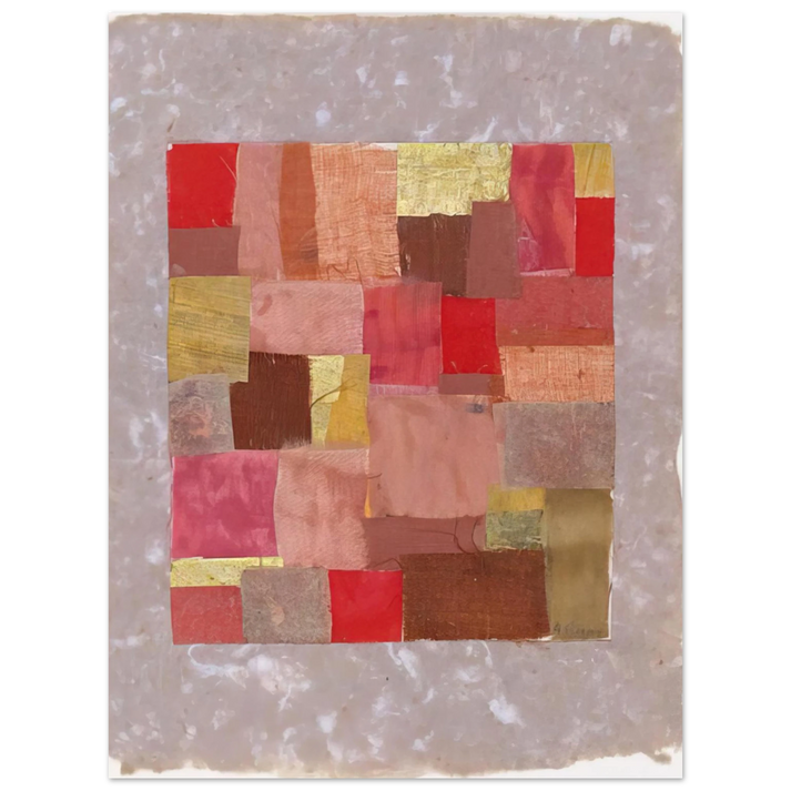 Anne Ryan - Number 587 - 1952  75x100 cm / 30x40inches Fine Art Poster