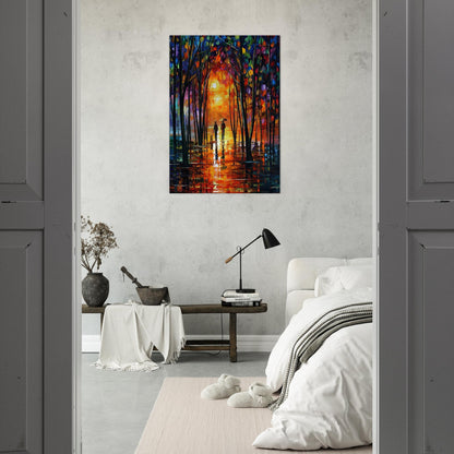Leonid Afremov - Leonid Afremov Brushed Aluminum Print - 70x100 cm / 28x40 inches | Leonid Afremov Aluminum Print | Leonid Afremov Prints