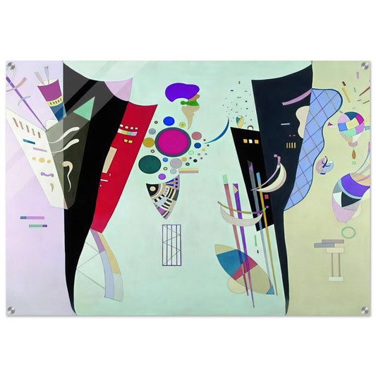 RECIPROCAL ACCORDS 1942 - Wassily Kandinsky Acrylic Print - 70x100 cm / 28x40″ inches