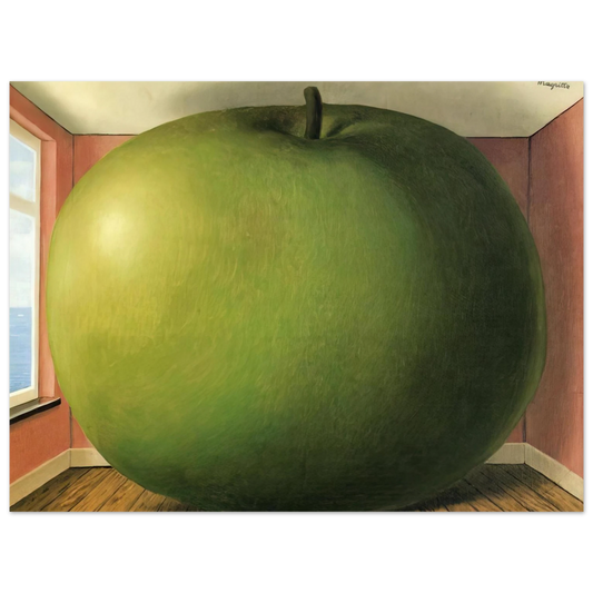 Rene Magritte - THE LISTENING ROOM 1952  75x100 cm / 30x40inches Fine Art Poster