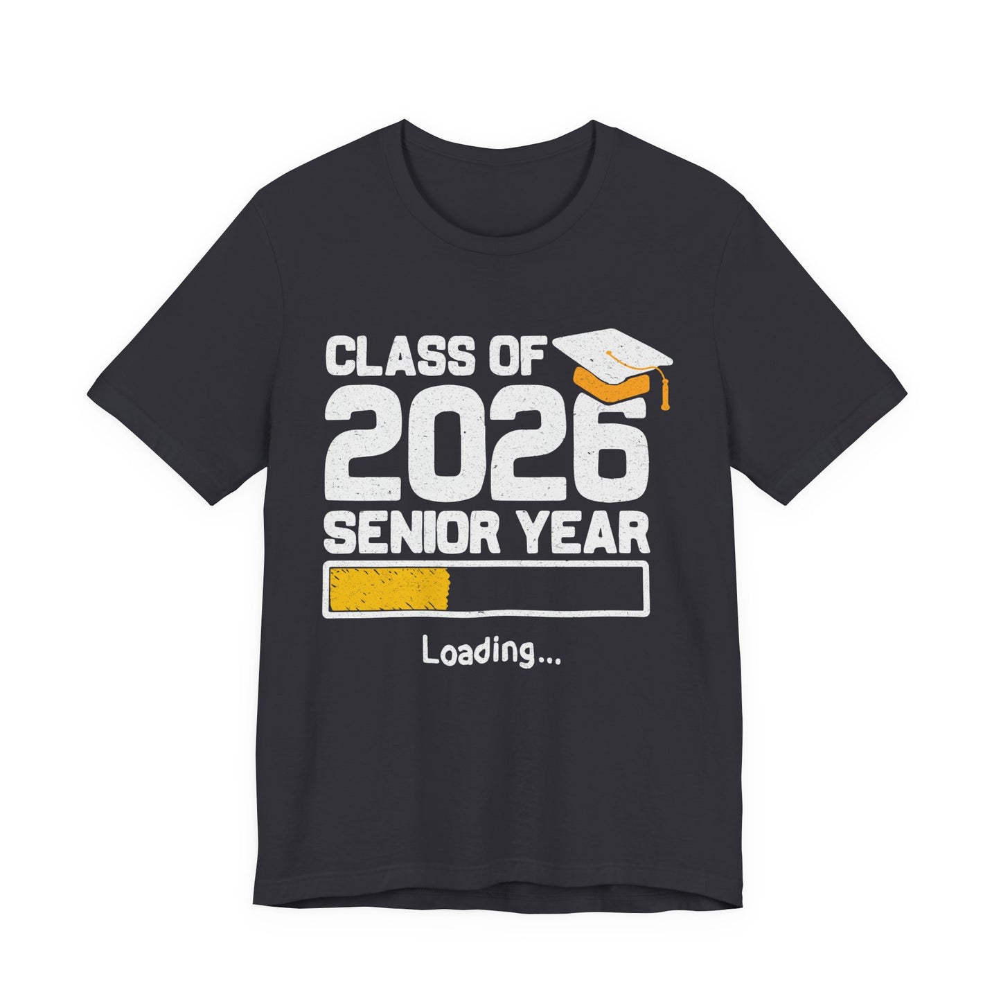Klas van 2026 Laatstejaars T-shirt, Afstudeershirt, Unisex Afstudeergeschenk, Middelbare School Leerlingen Kleding, College Gebonden T-shirt