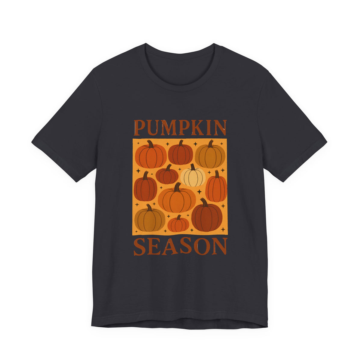 Pompoen Seizoen T-shirt voor Vrouwen Boho Pompoen