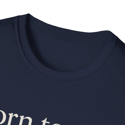 Geboren om te Blaffen Verplicht om Kaarten te Maken Shirt, Grappige Verpleegstersshirt voor Zorgmedewerkers, Medische Humor Cadeau voor Verpleegkundigen, Verpleegkundige T-shirt