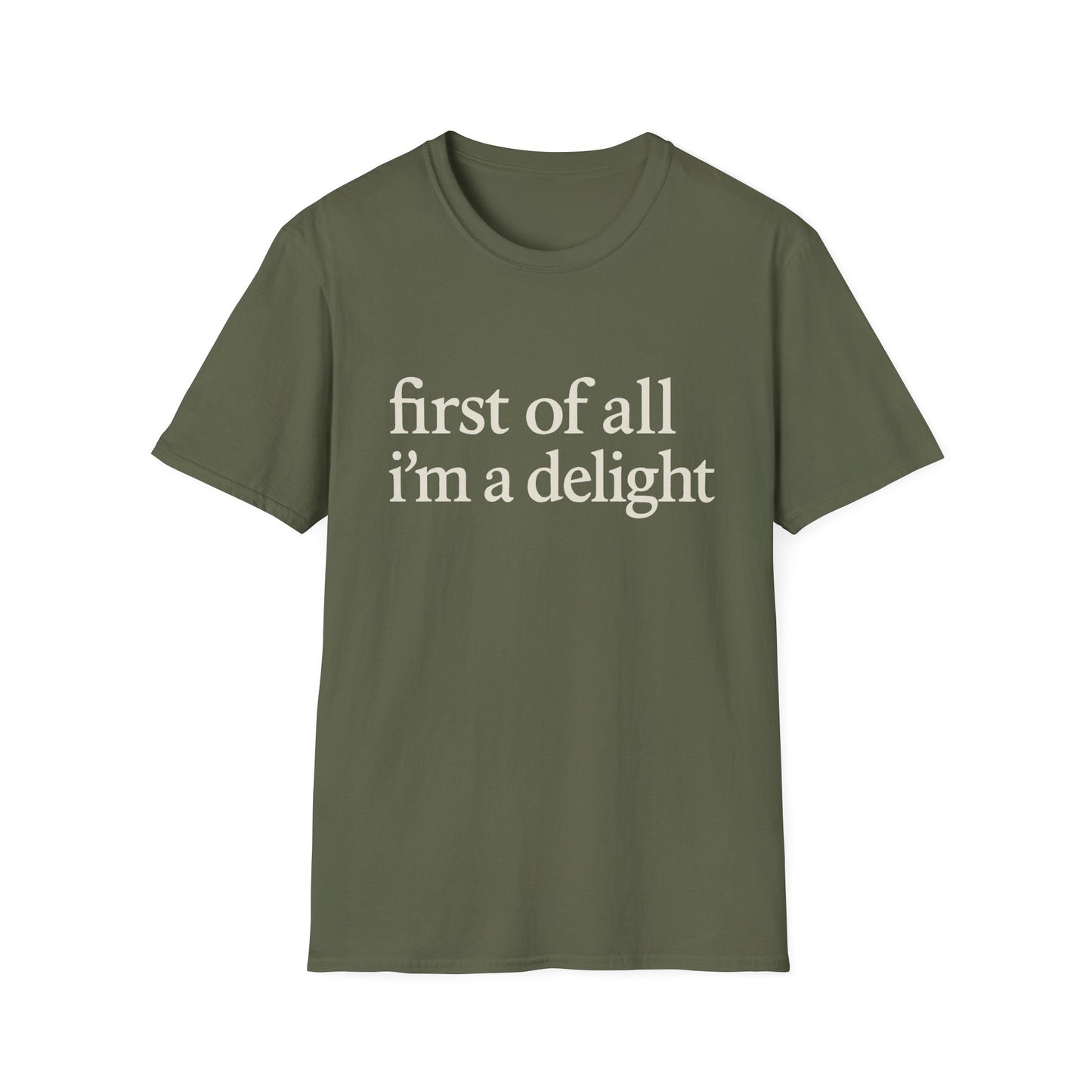 Allereerst ben ik een Leuke Shirt, Grappig Citaat T-shirt voor Vrouwen, Sassy Zegging Trui, Geestig Grafisch Cadeau voor Beste Vriendin