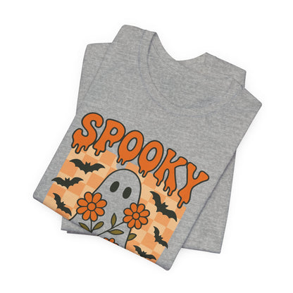 Spooky Mama Groovy Vintage Ghost Halloween Spooky Mom Moeder