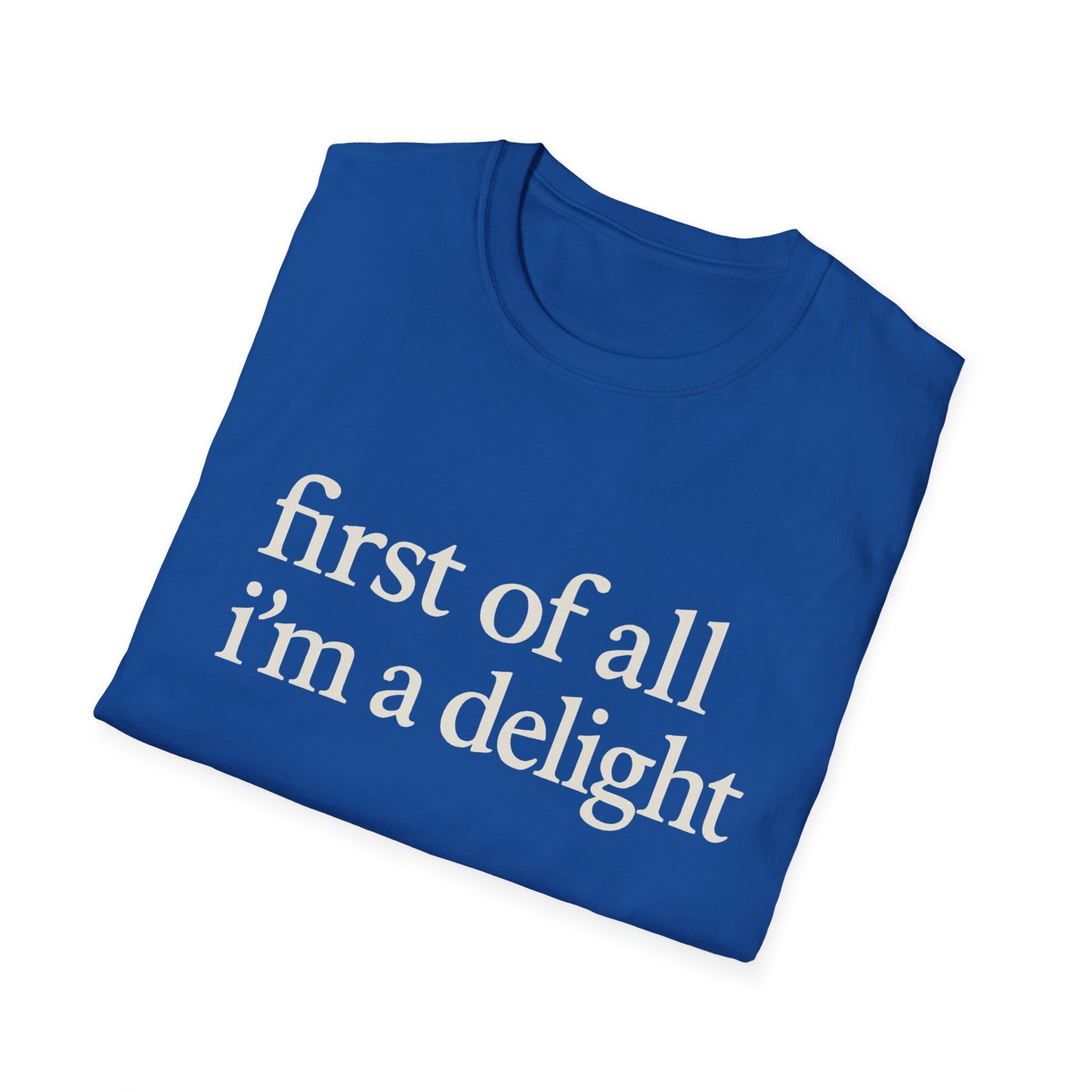 Allereerst ben ik een Leuke Shirt, Grappig Citaat T-shirt voor Vrouwen, Sassy Zegging Trui, Geestig Grafisch Cadeau voor Beste Vriendin