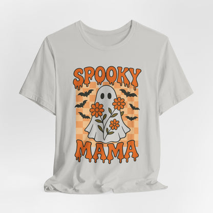 Spooky Mama Groovy Vintage Ghost Halloween Spooky Mom Moeder