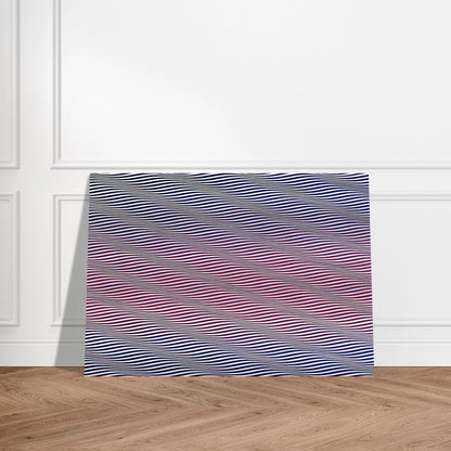 CATARACT 3 1967 - Bridget Riley Brushed Aluminum Print - 70x100 cm / 28x40 inches | Bridget Riley Aluminum Print | Bridget Riley Prints