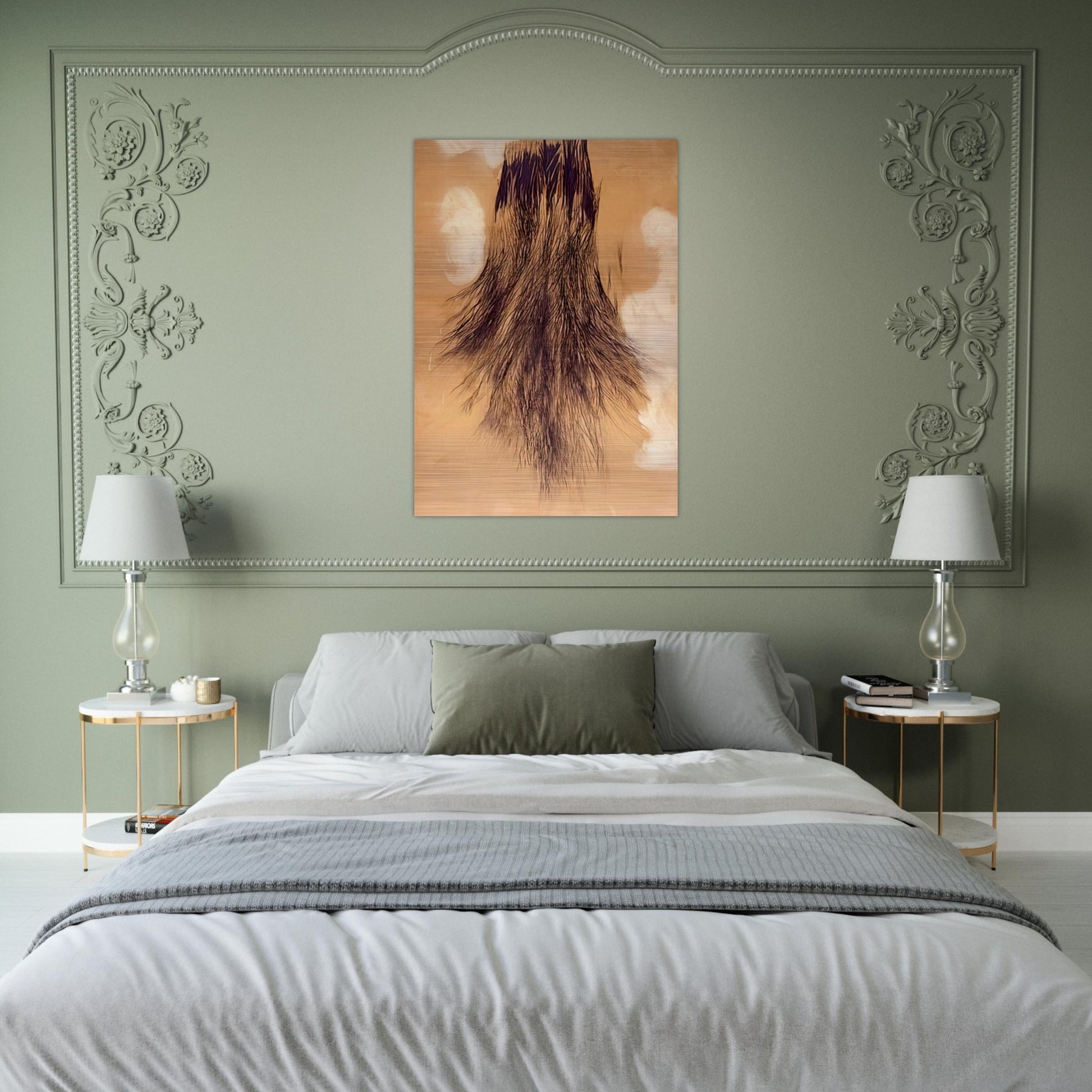 Jay DeFeo/BIG/Persephone - Jay DeFeo Brushed Aluminum Print - 70x100 cm / 28x40 inches | Jay DeFeo Aluminum Print | Jay DeFeo Prints