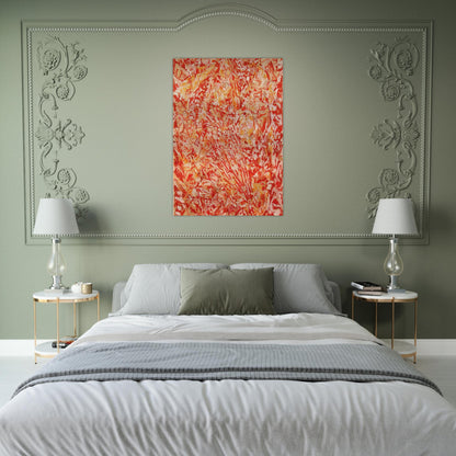 Summer Play - Lee Krasner Brushed Aluminum Print - 70x100 cm / 28x40 inches | Lee Krasner Aluminum Print | Lee Krasner Prints