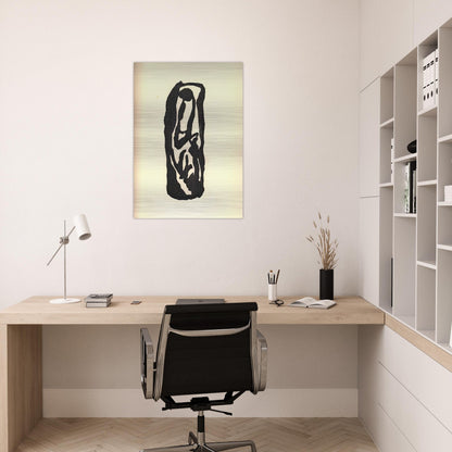 Illustration for Tristan Tzara s Vingt-cinq poèmes - Jean Arp Brushed Aluminum Print - 70x100 cm / 28x40 inches | Jean Arp Aluminum Print | Jean Arp Prints
