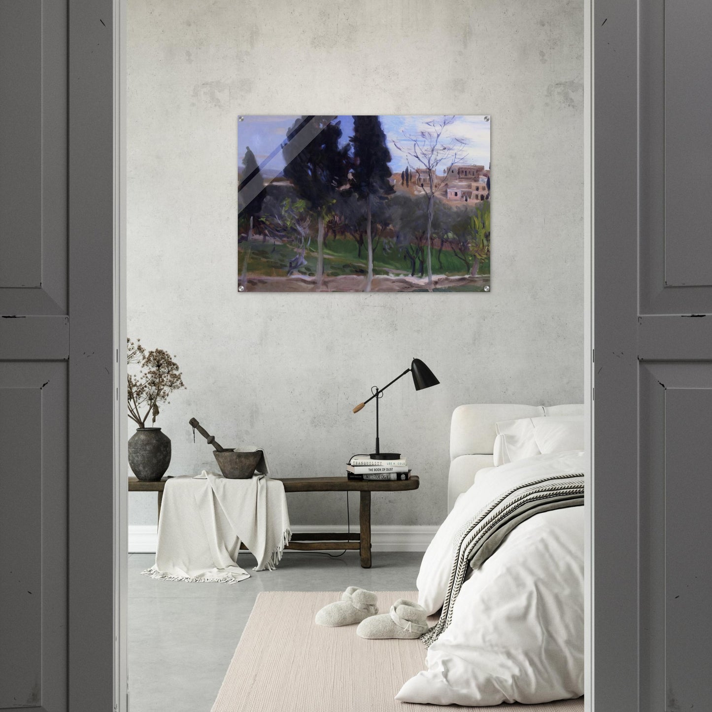 Mediterranean Landscape - John Singer Sargent Acrylic Print - 70x100 cm / 28x40″ inches