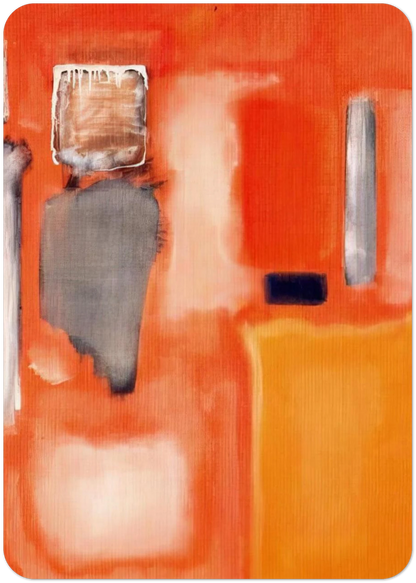 No. 19 - 1949 By Mark Rothko Pack of 10 Post Cards | Mark Rothko Post Cards | A6 (10.5 x 14.8 cm) - 4.1 x 5.8 inches