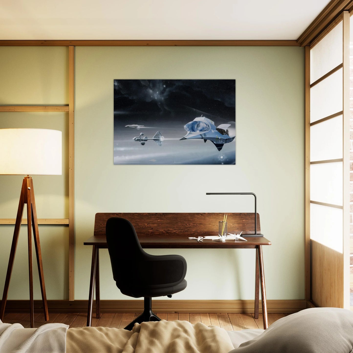 Chris Foss - Chris Foss Brushed Aluminum Print - 70x100 cm / 28x40 inches | Chris Foss Aluminum Print | Chris Foss Prints