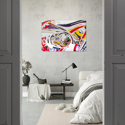 After Berlin V - James Rosenquist Brushed Aluminum Print - 70x100 cm / 28x40 inches | James Rosenquist Aluminum Print | James Rosenquist Prints