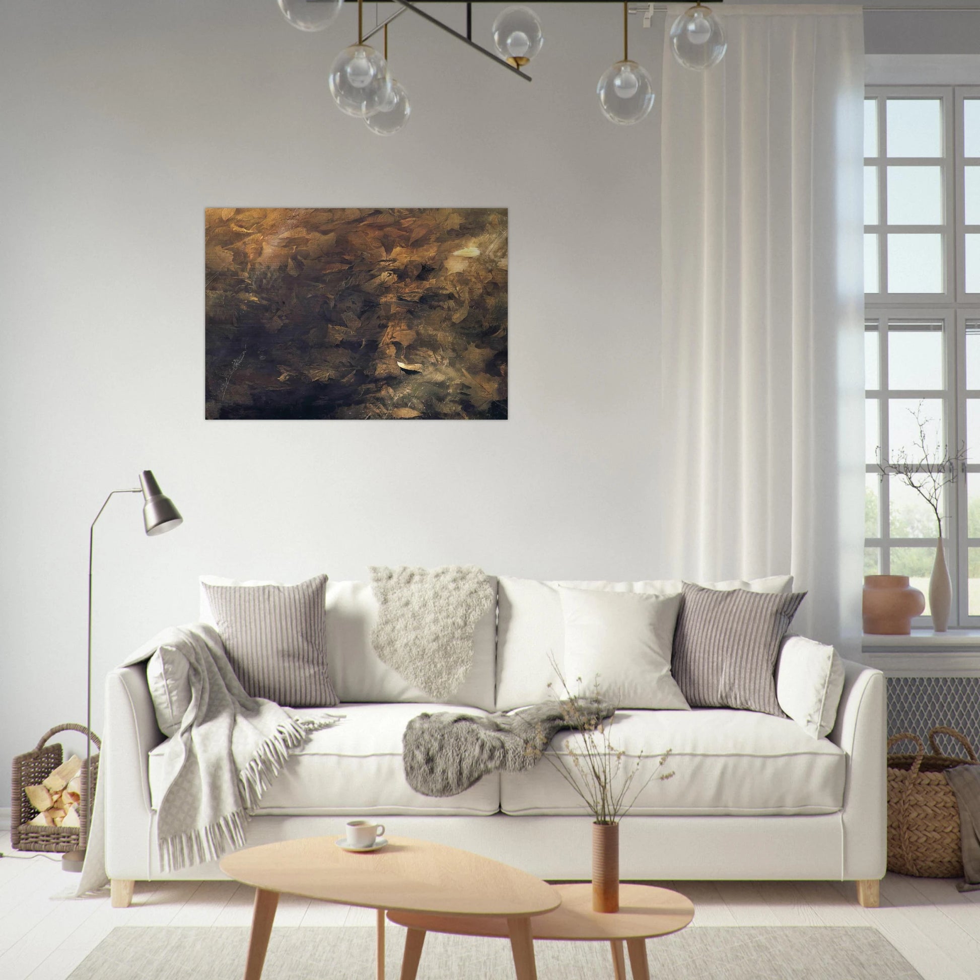 THIN ICE - Andrew Wyeth Brushed Aluminum Print - 70x100 cm / 28x40 inches | Andrew Wyeth Aluminum Print | Andrew Wyeth Prints