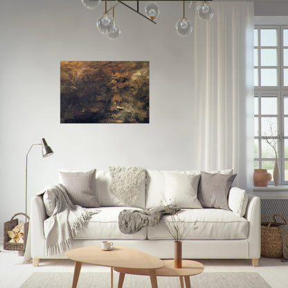 THIN ICE - Andrew Wyeth Brushed Aluminum Print - 70x100 cm / 28x40 inches | Andrew Wyeth Aluminum Print | Andrew Wyeth Prints