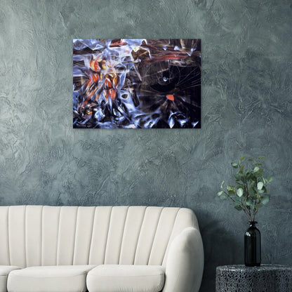 DISASTERS OF MYSTICISM - Roberto Matta Brushed Aluminum Print - 70x100 cm / 28x40 inches | Roberto Matta Aluminum Print | Roberto Matta Prints