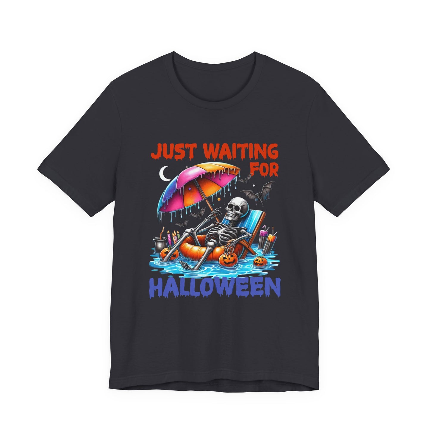 Spooky Summer Skeleton Wacht Gewoon Op Halloween