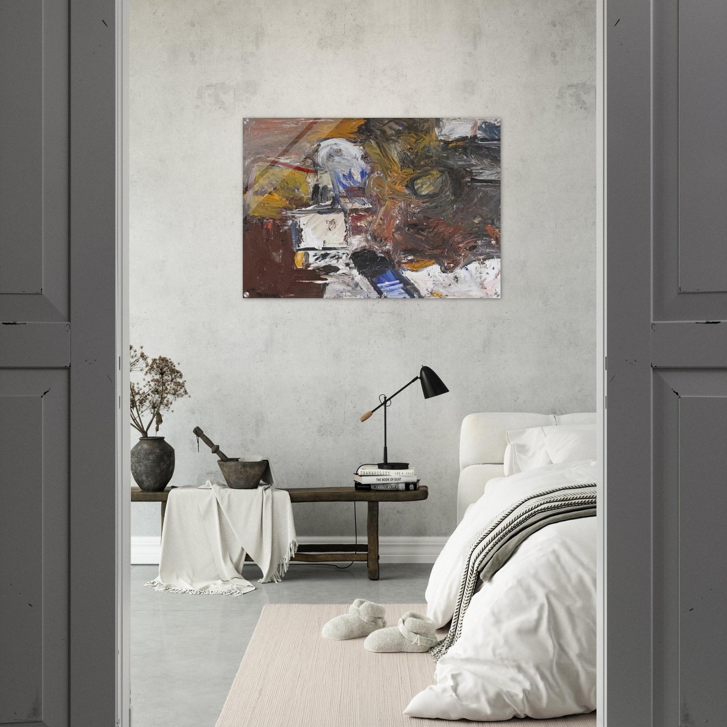 CARGO 1957 - Milton Resnick Acrylic Print - 70x100 cm / 28x40″ inches