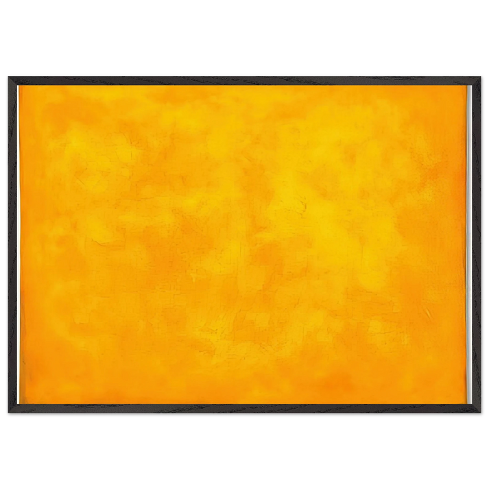 LE VENT DU SOLEIL 1996 - Gotthard Graubner 70x100 cm / 28x40 inches Framed Art Print – Black Wooden Frame