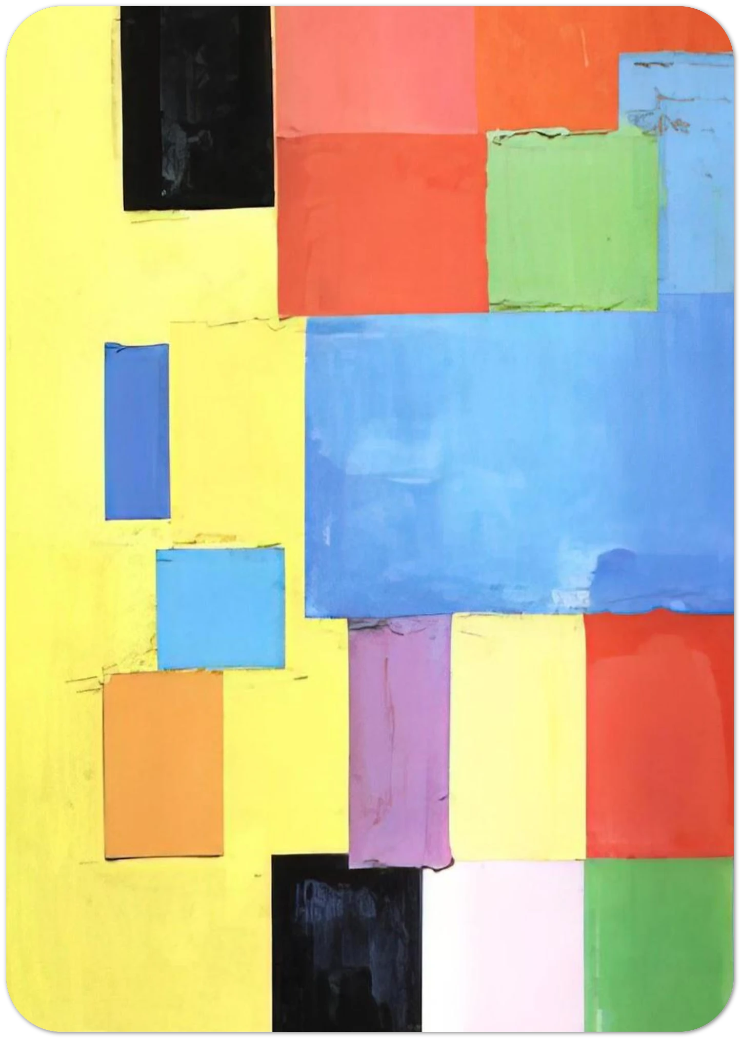 Pastorale By Hans Hofmann Pack of 10 Post Cards | Hans Hofmann Post Cards | A6 (10.5 x 14.8 cm) - 4.1 x 5.8 inches