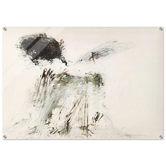 Ides of March - Cy Twombly Acrylic Print - 70x100 cm / 28x40″ inches | Cy Twombly Wall Art | Cy Twombly Prints