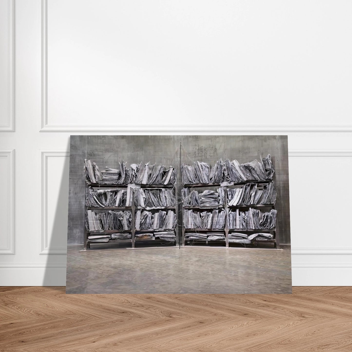 THE HIGH PRIESTESS ZWEISTROMLAND 1989 - Anselm Kiefer Brushed Aluminum Print - 70x100 cm / 28x40 inches | Anselm Kiefer Aluminum Print | Anselm Kiefer Prints