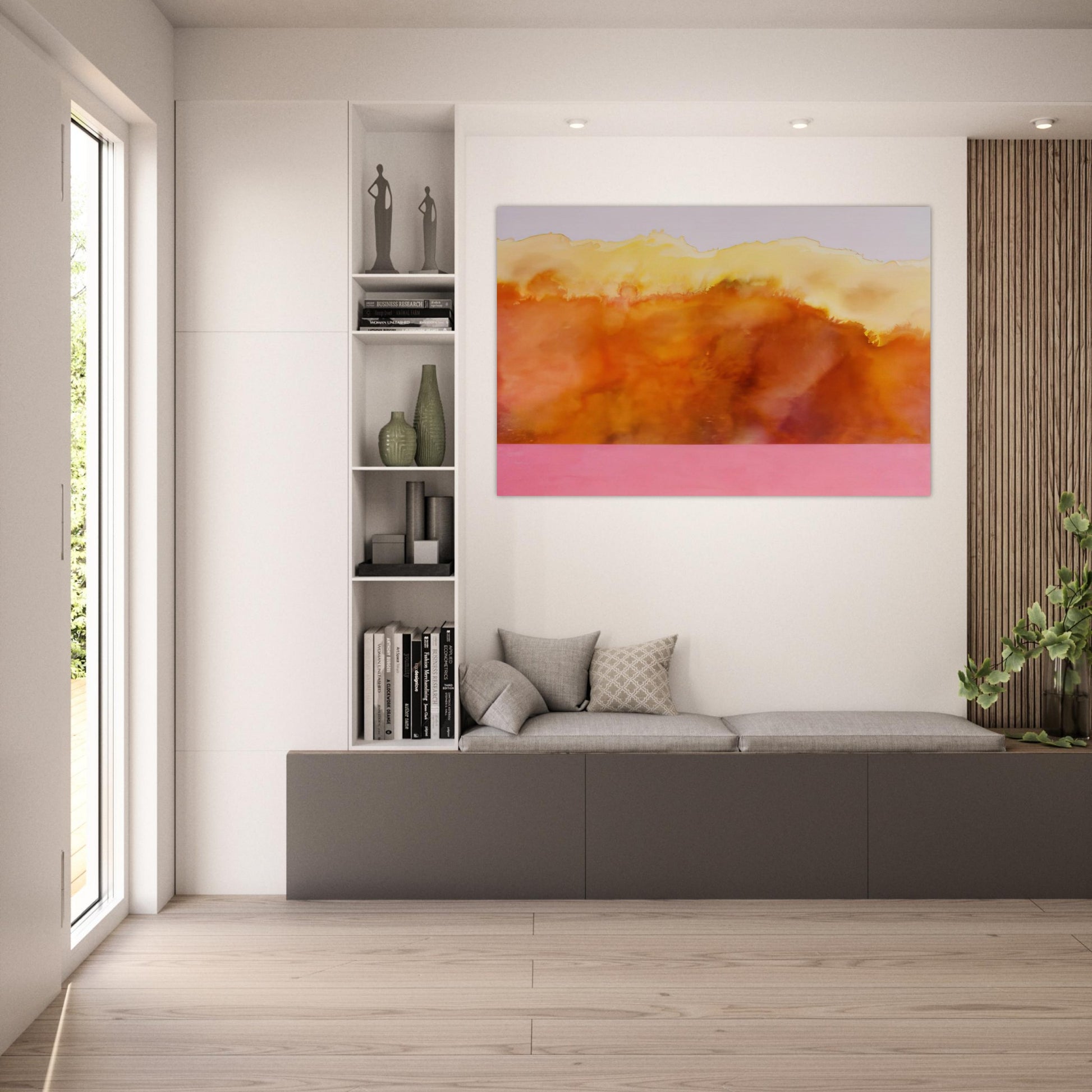 For John Keats - 1978 - Ronnie Landfield Art Prints - 100x150 cm / 40x60″ inches | Ronnie Landfield Poster | Ronnie Landfield Prints