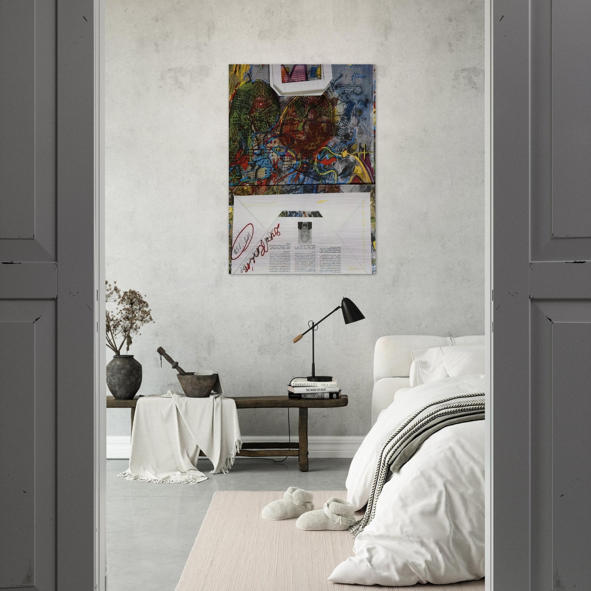 Untitled Migros - 1988 - Dieter Roth Brushed Aluminum Print - 70x100 cm / 28x40 inches | Dieter Roth Aluminum Print | Dieter Roth Prints