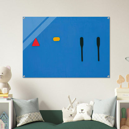 Untitled - 1968 - Ron Gorchov Acrylic Print - 70x100 cm / 28x40″ inches