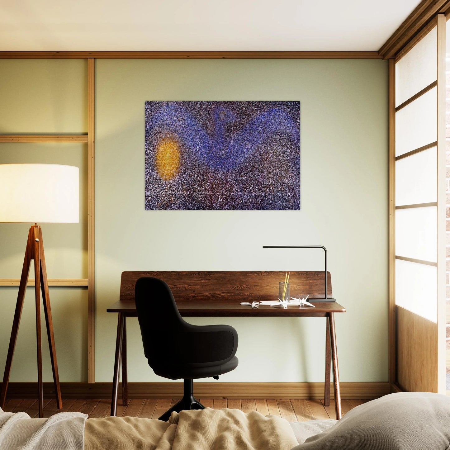 Phoenix Presence - Richard Pousette-Dart Brushed Aluminum Print - 70x100 cm / 28x40 inches | Richard Pousette-Dart Aluminum Print | Richard Pousette-Dart Prints