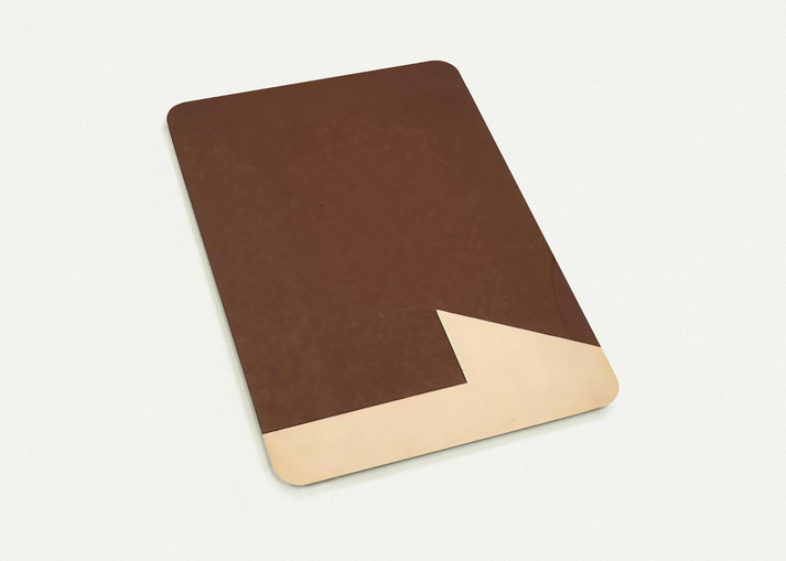 Brown and White By Ellsworth Kelly Pack of 10 Post Cards | Ellsworth Kelly Post Cards | A6 (10.5 x 14.8 cm) - 4.1 x 5.8 inches