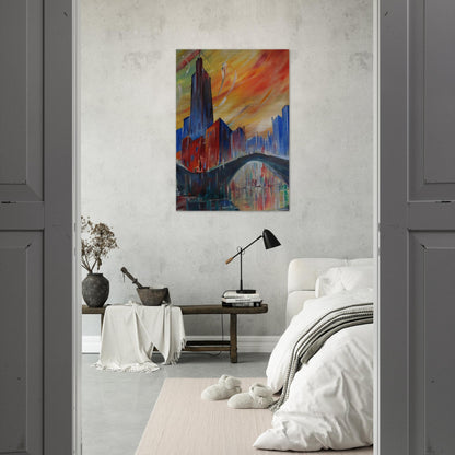 Untitled - 1983 - Konrad Zuse Brushed Aluminum Print - 70x100 cm / 28x40 inches | Konrad Zuse Aluminum Print | Konrad Zuse Prints