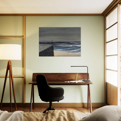Sennen - 1950 - William Scott Brushed Aluminum Print - 70x100 cm / 28x40 inches | William Scott Aluminum Print | William Scott Prints