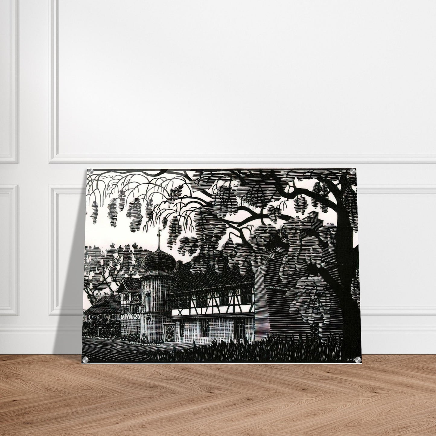 ESCHER (12) - MC Escher Acrylic Print - 70x100 cm / 28x40″ inches | MC Escher Wall Art | MC Escher Prints